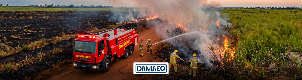 equipamentos para combate a incêndios em áreas rurais