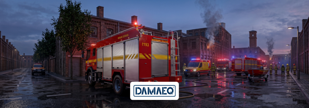 Veículo de resgate e salvamento para bombeiros